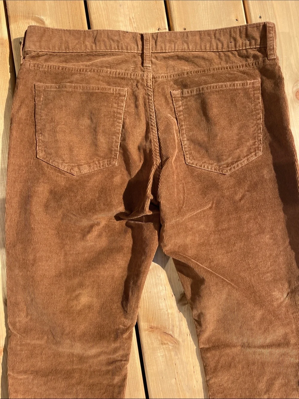 J. Crew Men's Corduroy Pants - Chestnut Brown